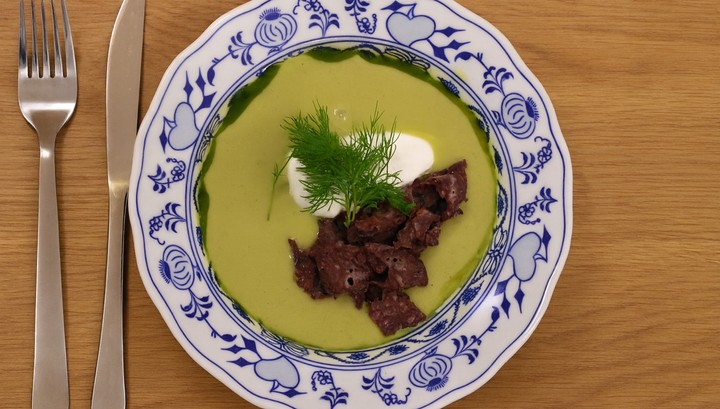 Bez servítky, Zdenko, recept, polievka